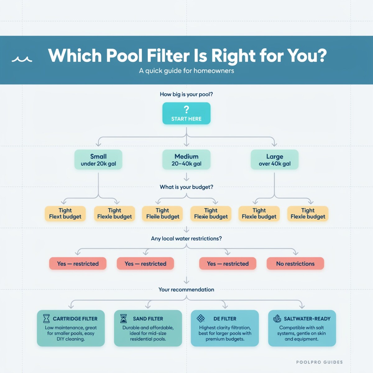 The Complete Guide to Choosing the Right Pool Filter
