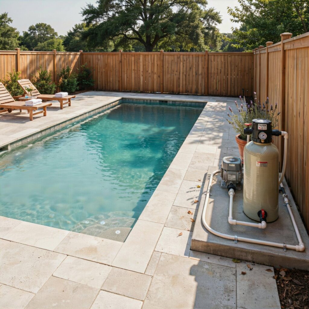 A well-maintained sand filter is the heart of a clean, clear pool.