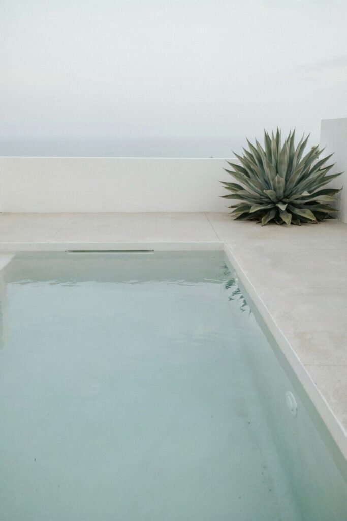 Minimalist Modern Pool with Clean Lines